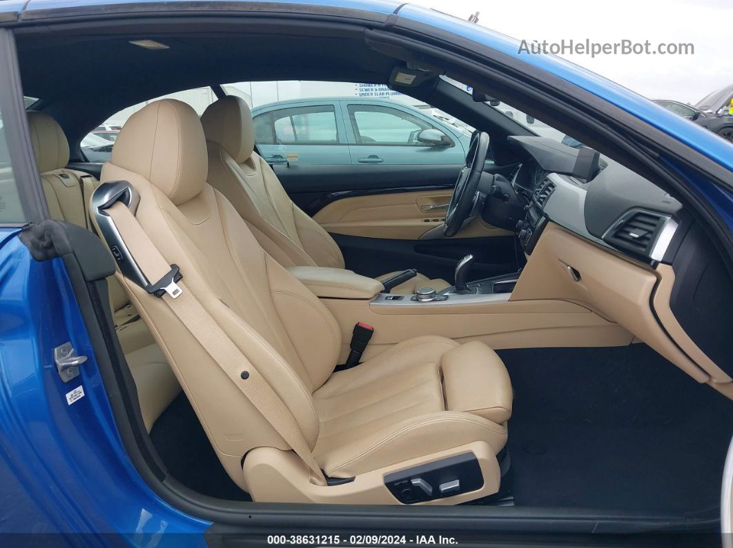 2018 Bmw 430i   Blue vin: WBA4Z1C50JEC60813