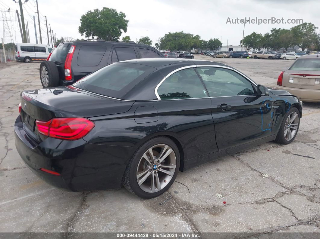 2018 Bmw 430i   Черный vin: WBA4Z1C50JEC70807