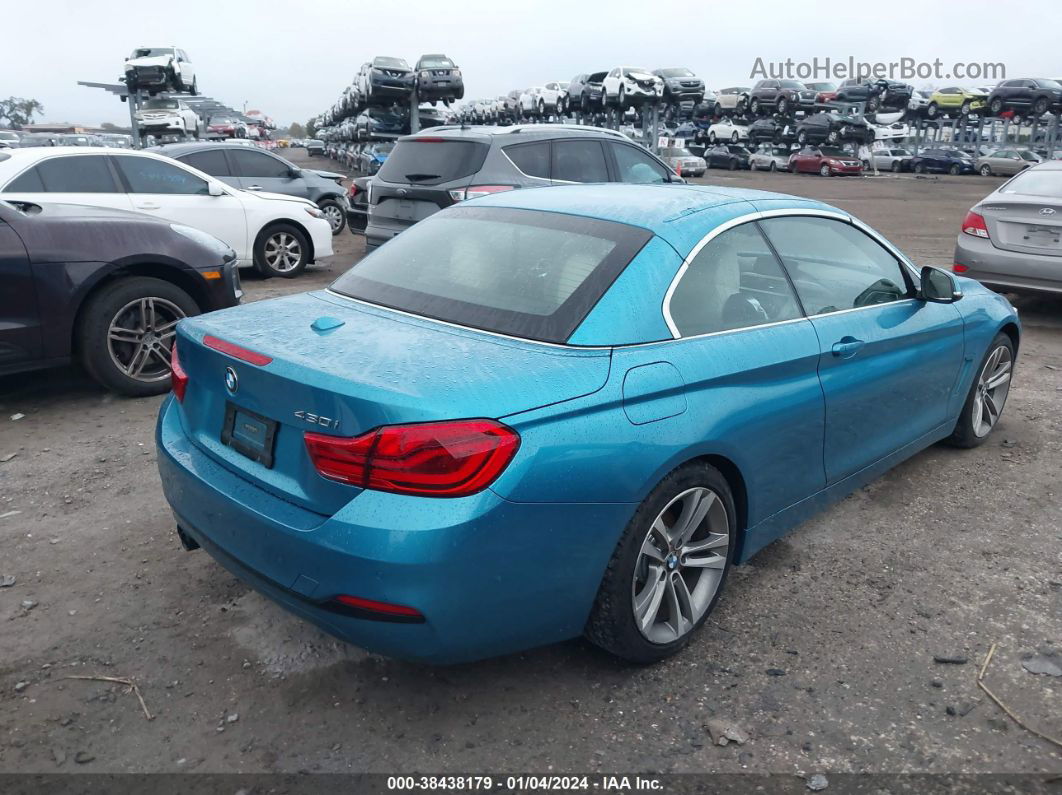 2018 Bmw 430i   Blue vin: WBA4Z1C50JEC73013