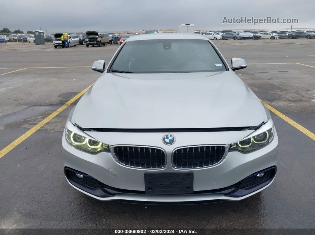 2018 Bmw 430i   Gray vin: WBA4Z1C51JEC60500