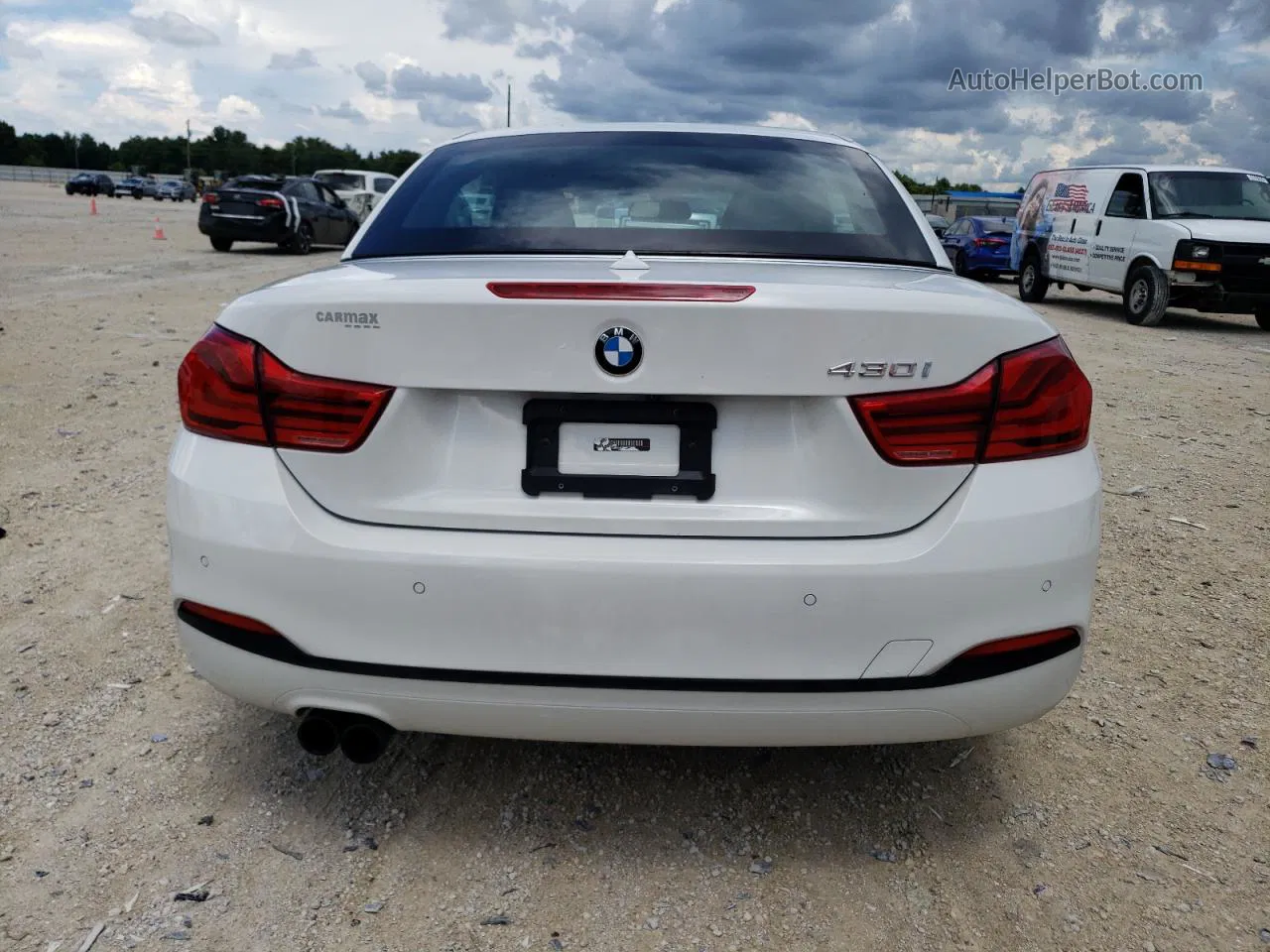 2018 Bmw 430i  Белый vin: WBA4Z1C51JEC70556