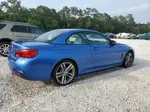 2018 Bmw 430i  Blue vin: WBA4Z1C53JEE43834