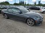 2018 Bmw 430i  Charcoal vin: WBA4Z1C55JEC71922