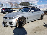 2018 Bmw 430i  Silver vin: WBA4Z1C56JEC58628