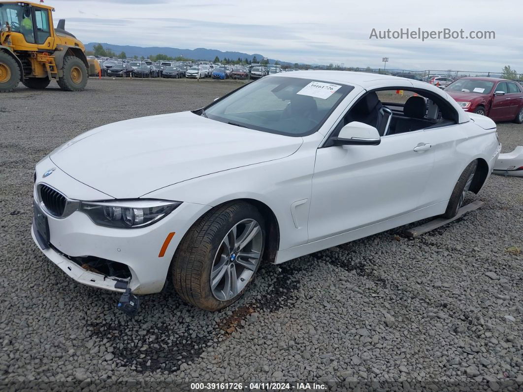 2018 Bmw 430i   Белый vin: WBA4Z1C56JEC58807