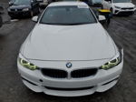 2018 Bmw 430i  White vin: WBA4Z1C57JEC73204