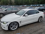 2018 Bmw 430i  White vin: WBA4Z1C57JEC73204