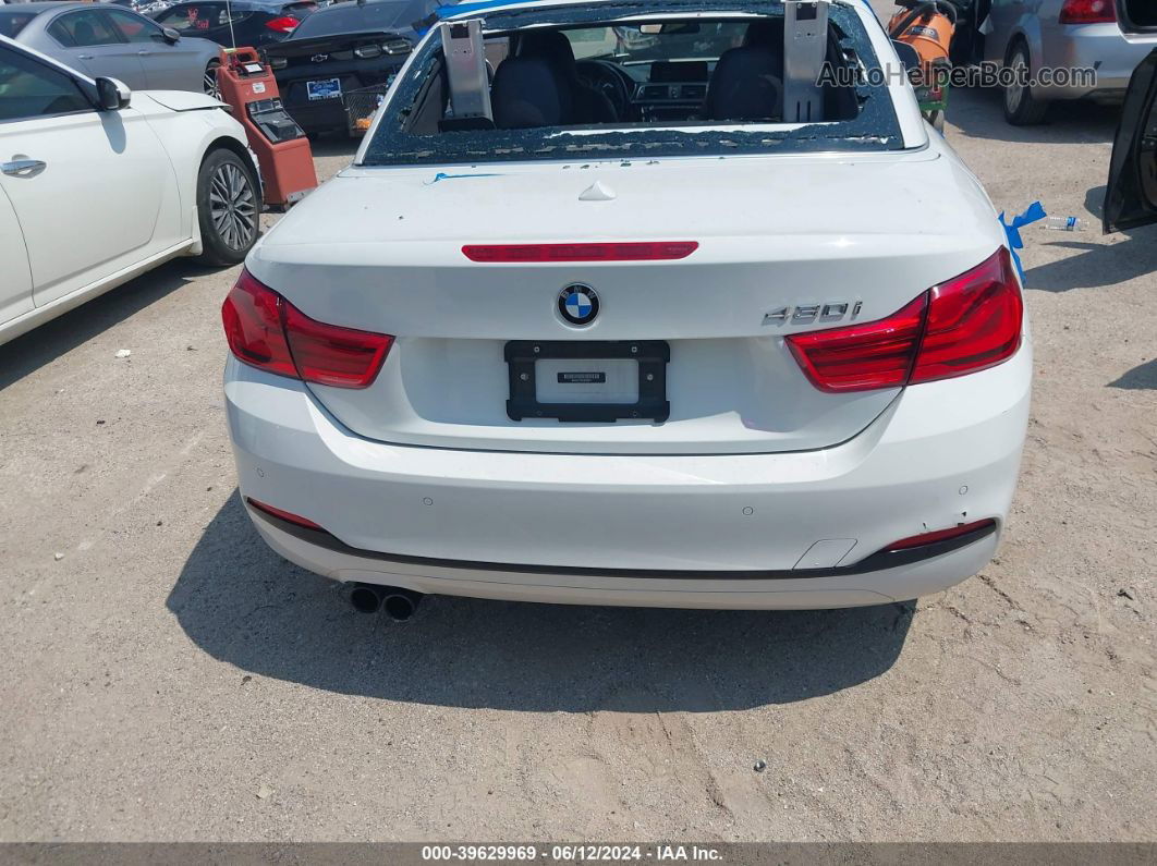 2018 Bmw 430i   White vin: WBA4Z1C58JEC58811