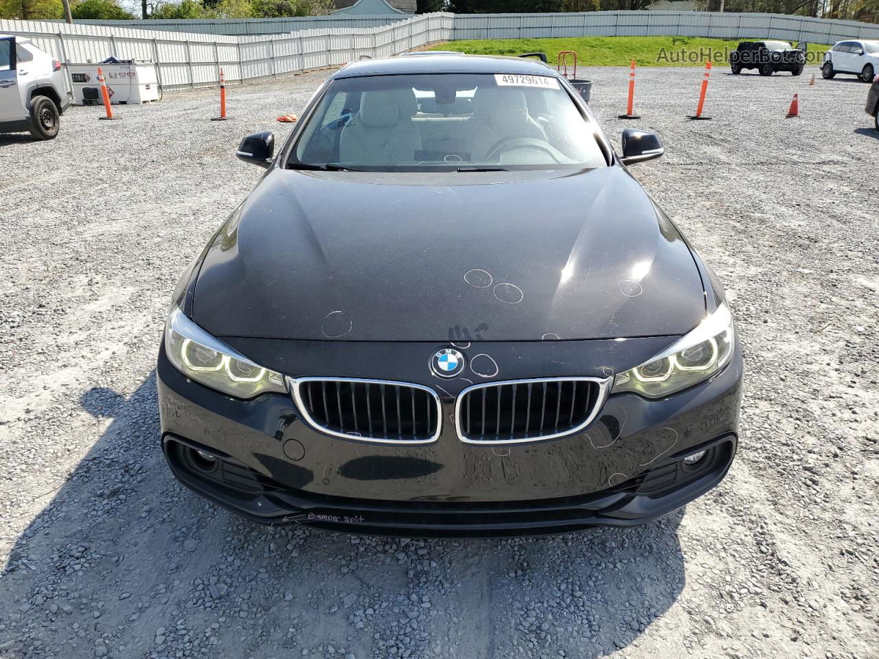 2018 Bmw 430i  Black vin: WBA4Z1C58JEC58954