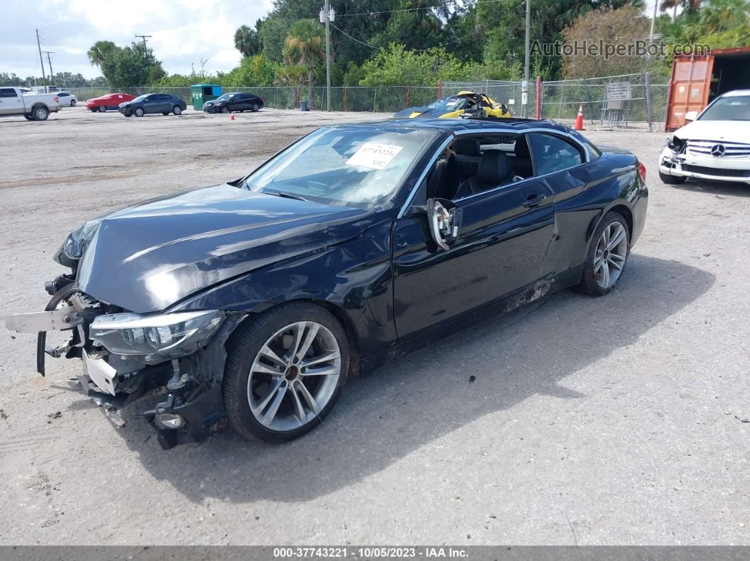 2018 Bmw 4 Series 430i Black vin: WBA4Z1C59JEC58879