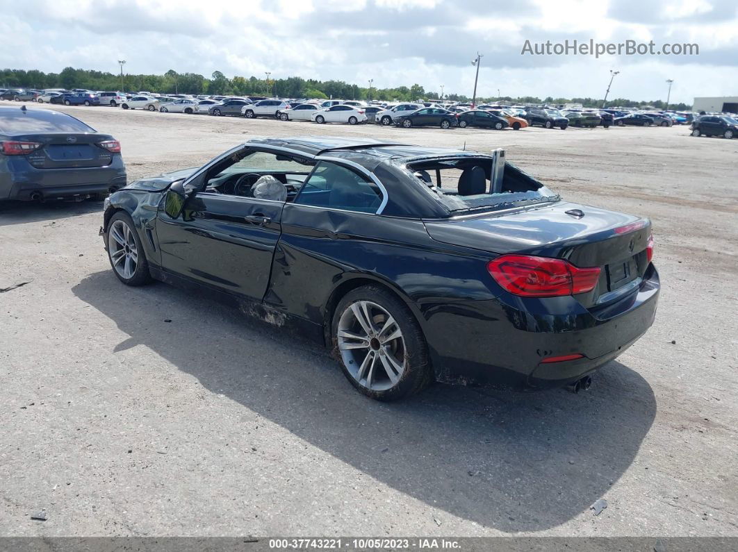 2018 Bmw 4 Series 430i Black vin: WBA4Z1C59JEC58879