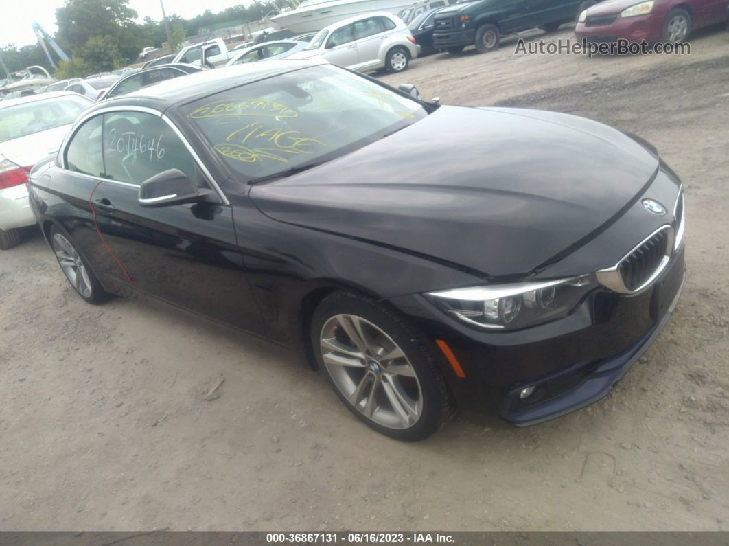 2018 Bmw 4 Series 430i Black vin: WBA4Z1C5XJEA31197