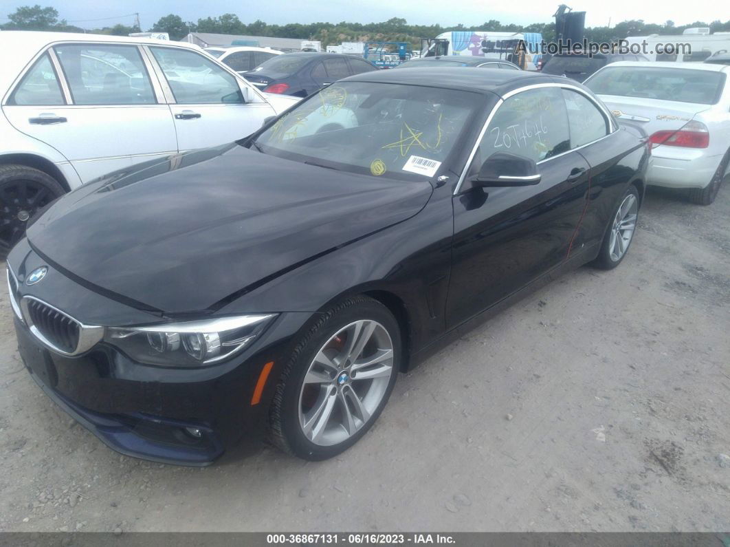 2018 Bmw 4 Series 430i Black vin: WBA4Z1C5XJEA31197