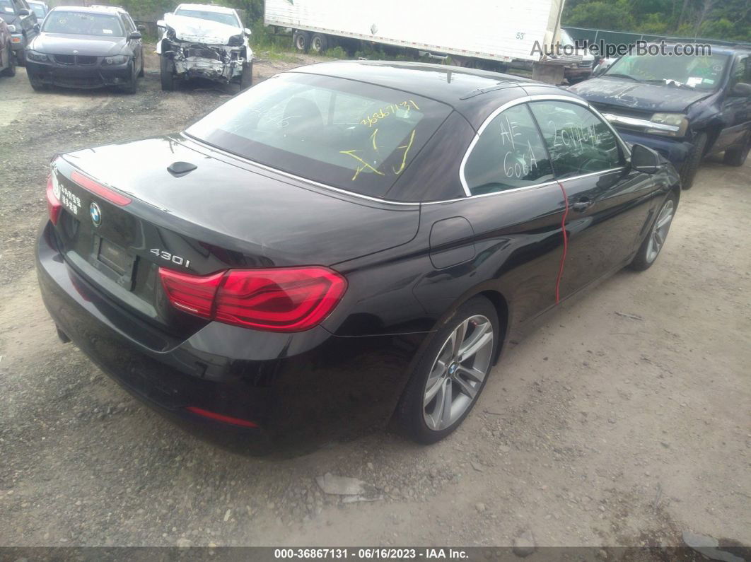 2018 Bmw 4 Series 430i Black vin: WBA4Z1C5XJEA31197