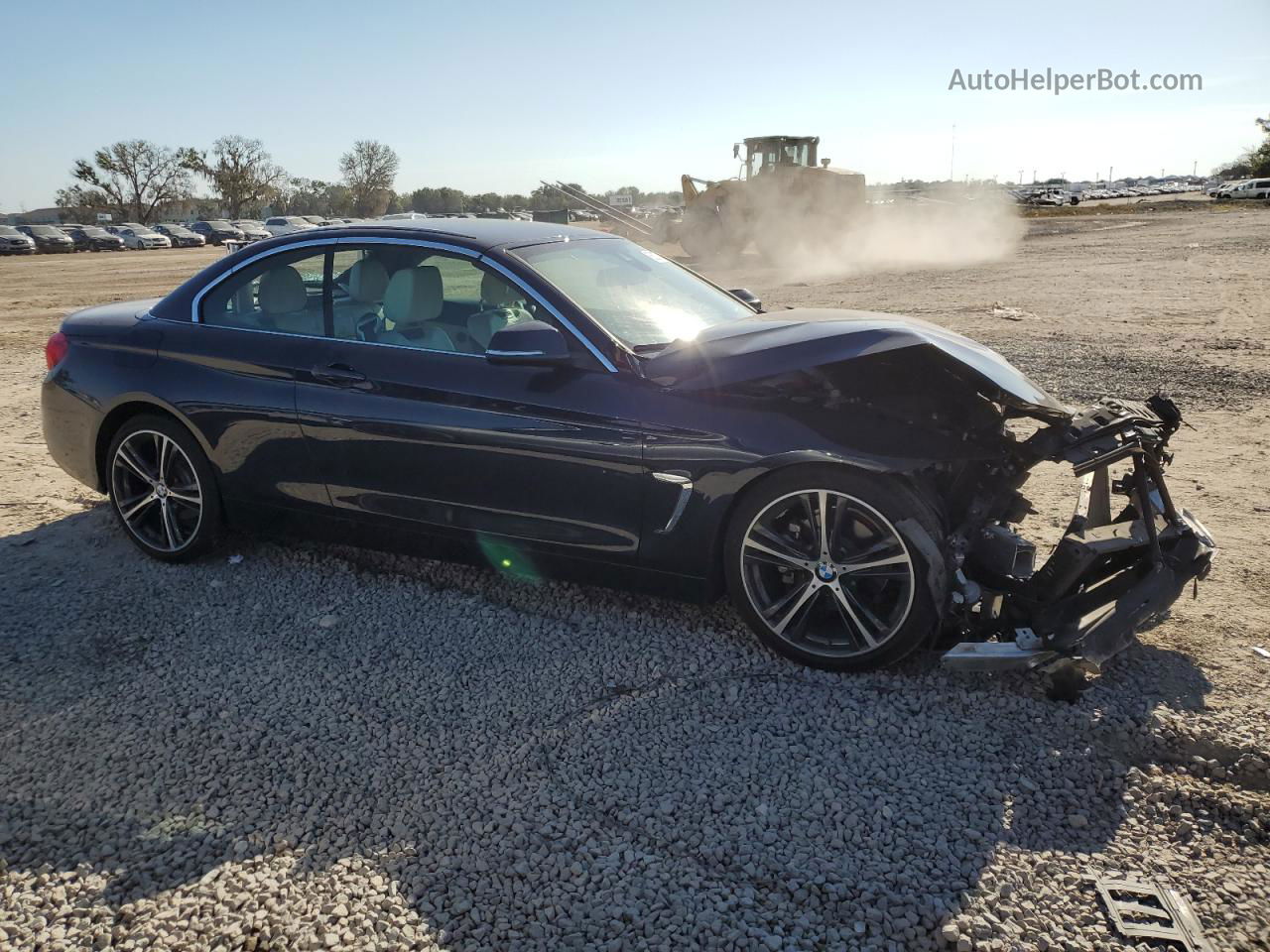 2018 Bmw 430i  Blue vin: WBA4Z1C5XJEC72788