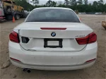 2018 Bmw 430i  White vin: WBA4Z1C5XJEE41434