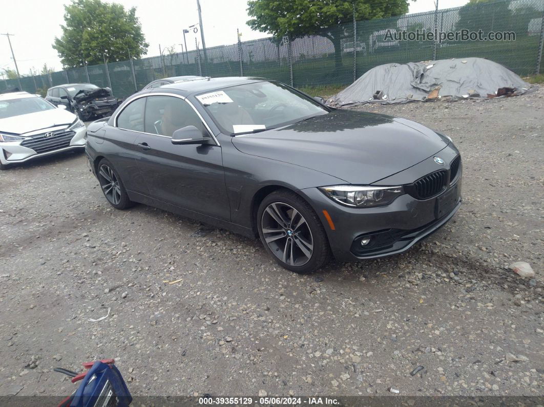 2020 Bmw 430i Xdrive Gray vin: WBA4Z3C02L5N29961