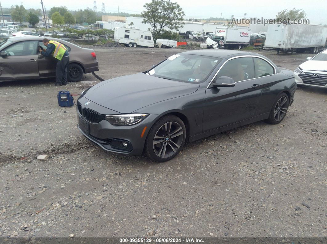 2020 Bmw 430i Xdrive Gray vin: WBA4Z3C02L5N29961