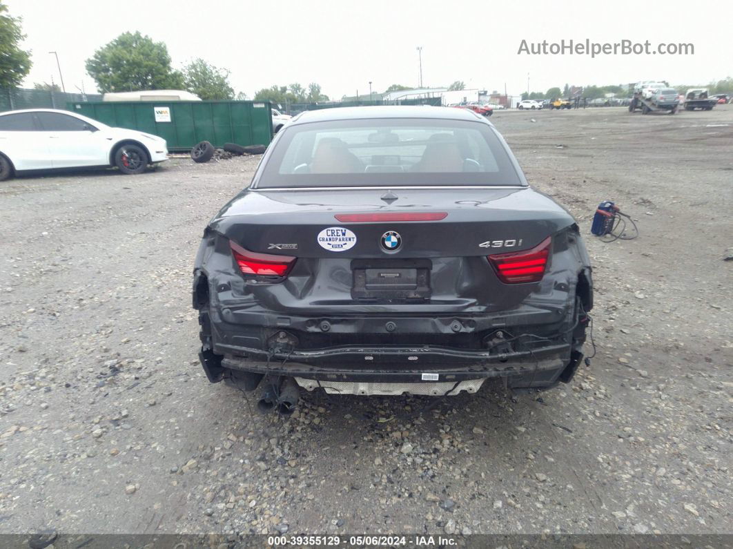 2020 Bmw 430i Xdrive Gray vin: WBA4Z3C02L5N29961