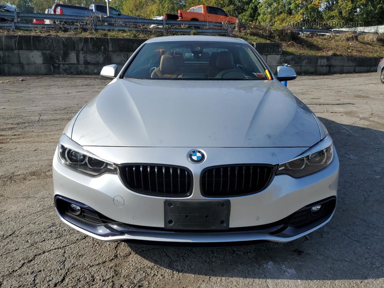 2020 Bmw 430xi  Серебряный vin: WBA4Z3C02L5N31421