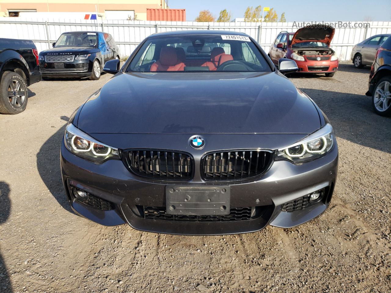 2020 Bmw 430xi  Gray vin: WBA4Z3C03L5N18080