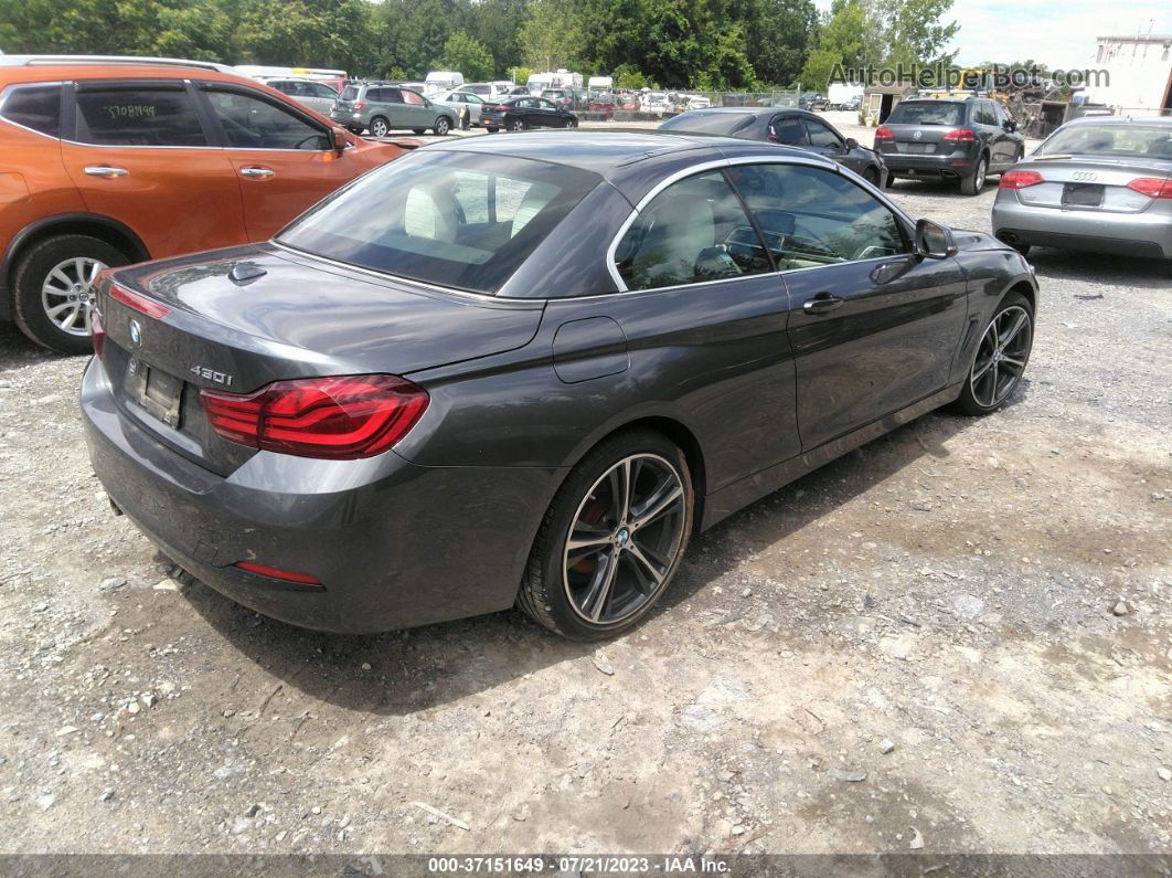 2020 Bmw 4 Series 430i Xdrive Gray vin: WBA4Z3C06L5N43264