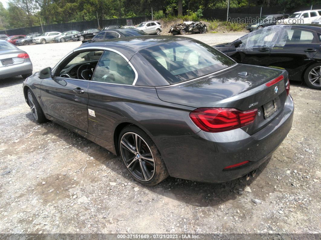 2020 Bmw 4 Series 430i Xdrive Gray vin: WBA4Z3C06L5N43264