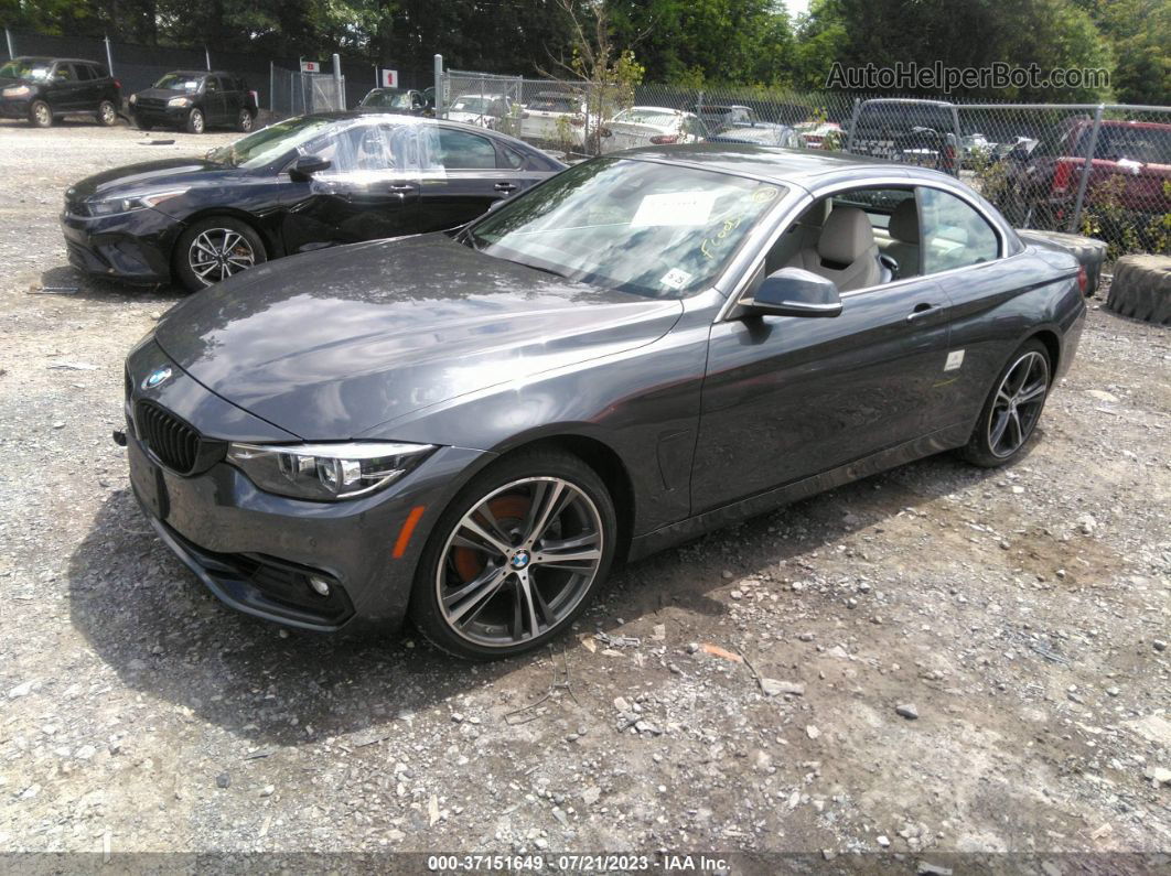 2020 Bmw 4 Series 430i Xdrive Серый vin: WBA4Z3C06L5N43264