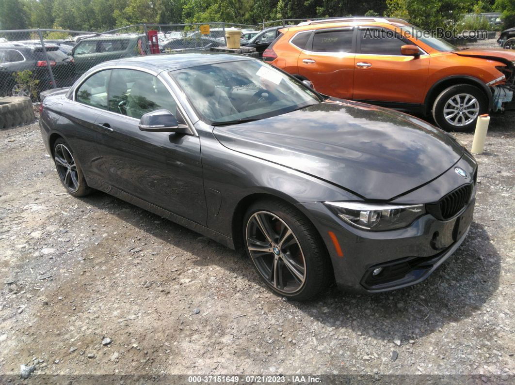 2020 Bmw 4 Series 430i Xdrive Серый vin: WBA4Z3C06L5N43264