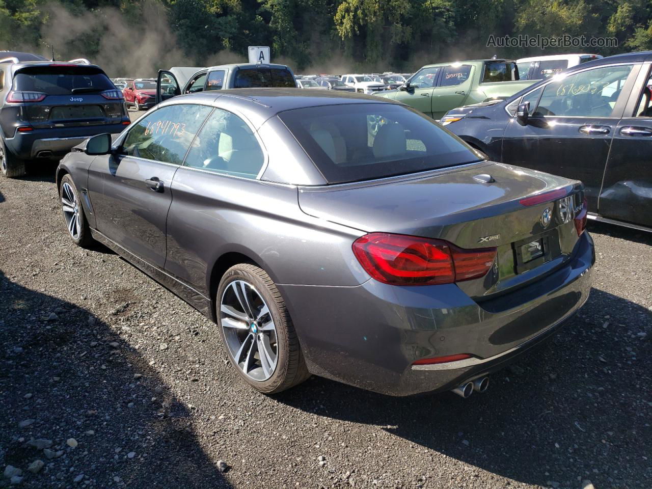 2020 Bmw 430xi  Gray vin: WBA4Z3C07L5P50505