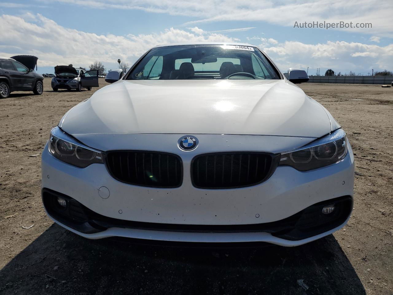 2020 Bmw 430xi  White vin: WBA4Z3C09L5P10992