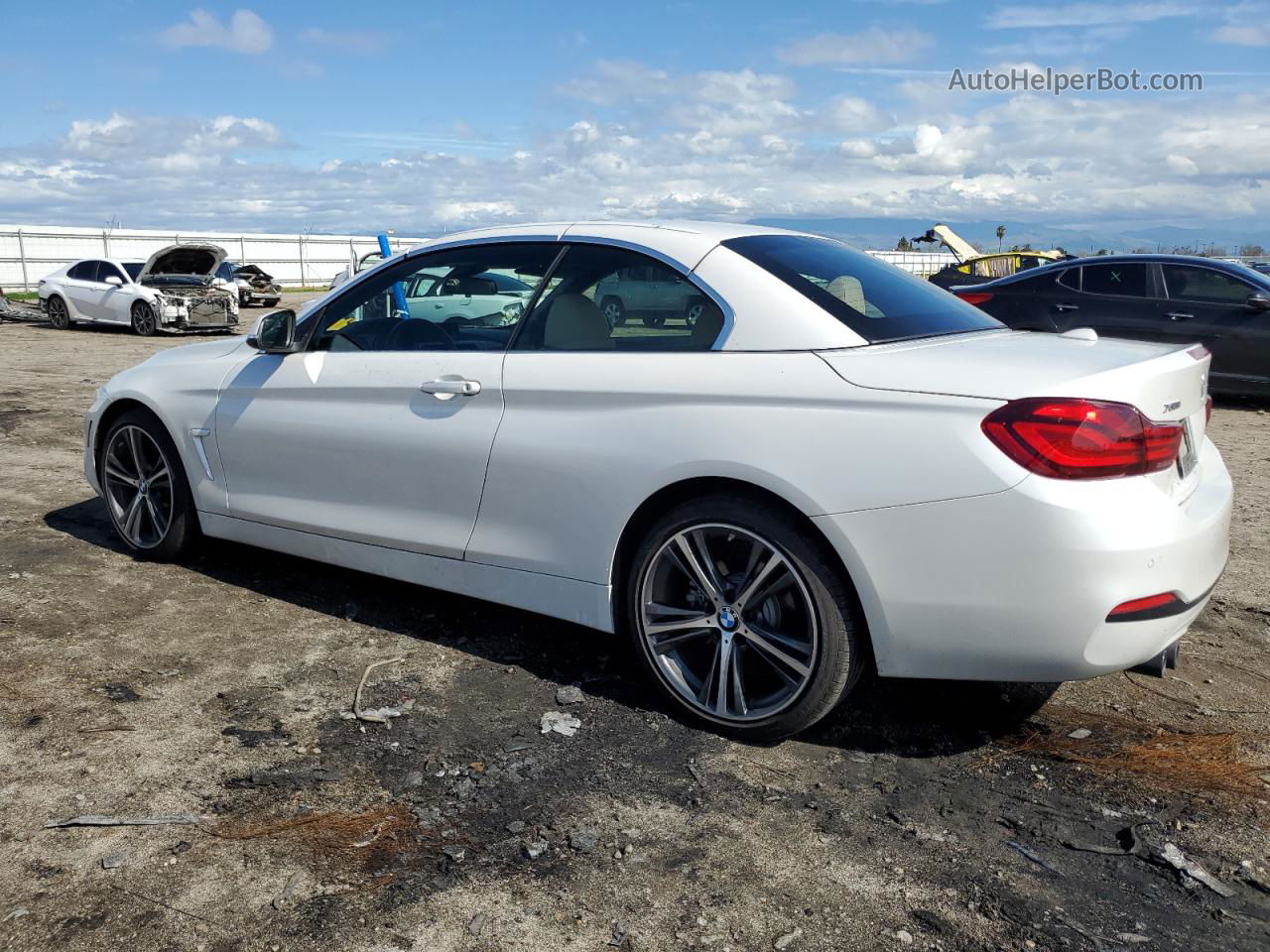 2020 Bmw 430xi  Белый vin: WBA4Z3C09L5P10992