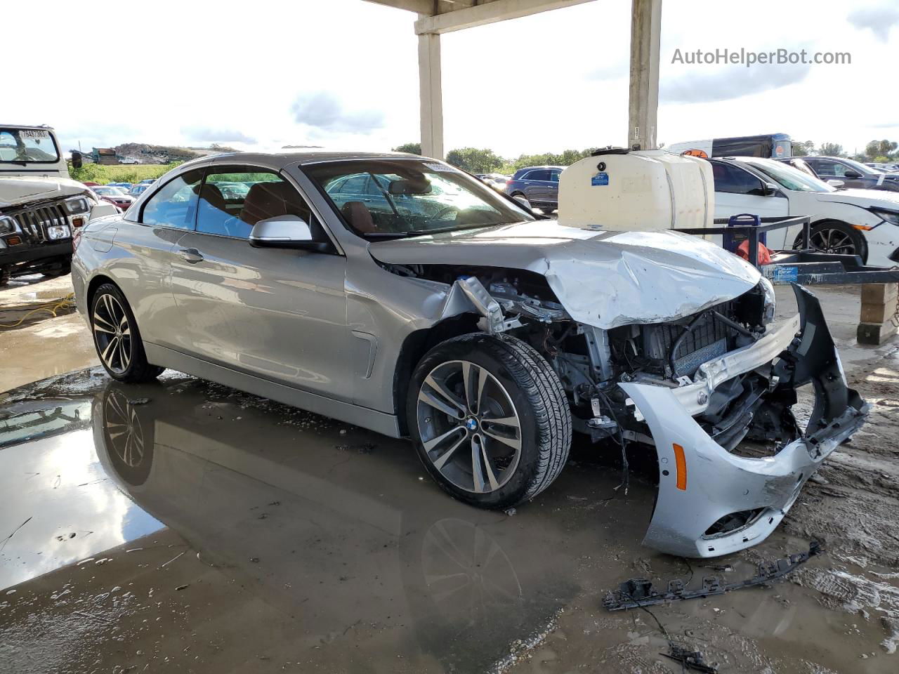 2020 Bmw 430xi  Silver vin: WBA4Z3C09L5R88985