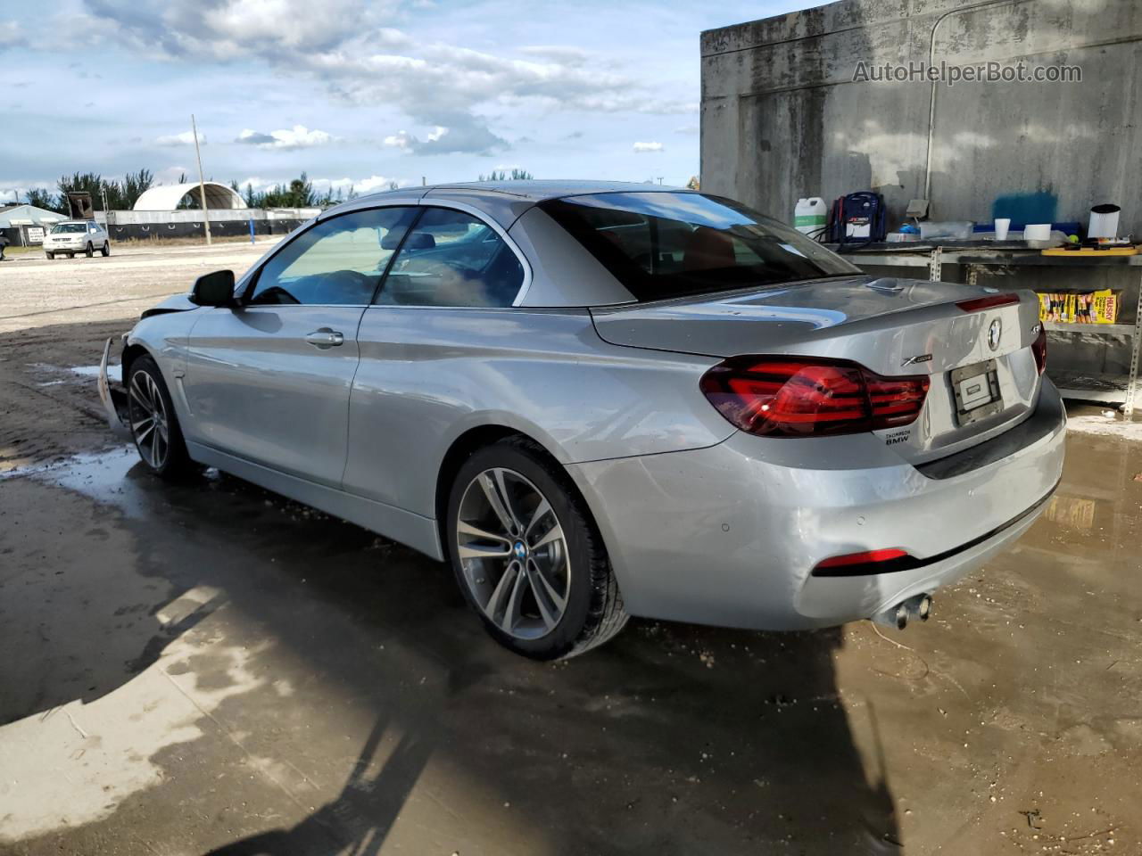 2020 Bmw 430xi  Silver vin: WBA4Z3C09L5R88985