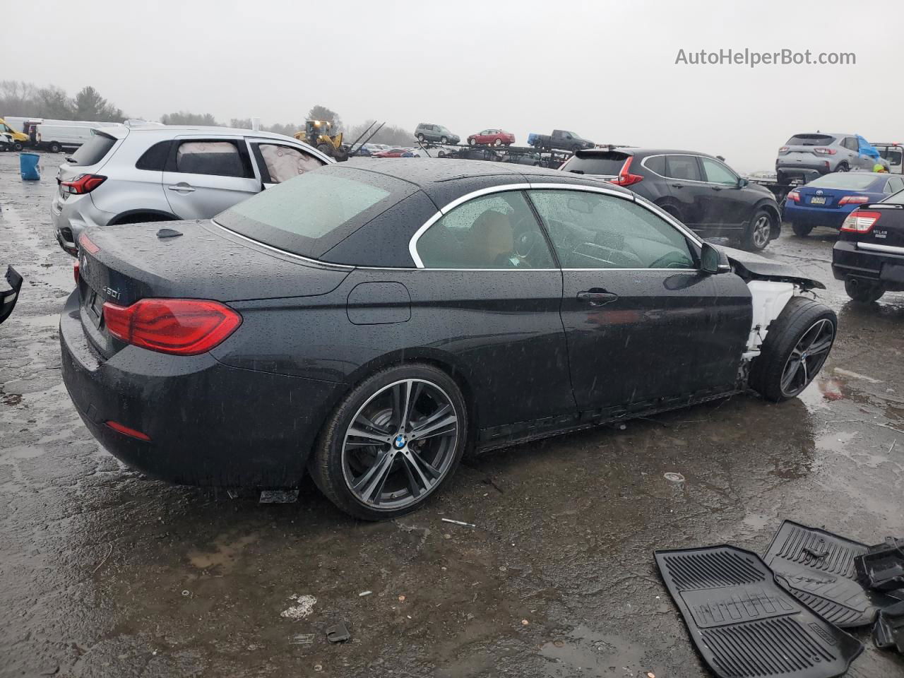 2018 Bmw 430xi  Black vin: WBA4Z3C50JEC57891