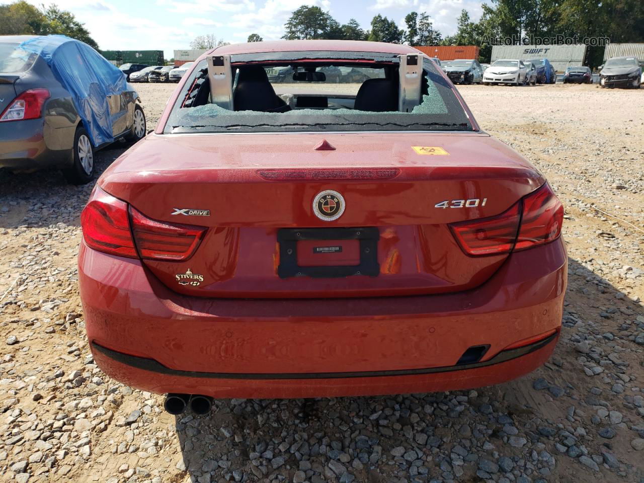 2018 Bmw 430xi  Red vin: WBA4Z3C52JEA32078