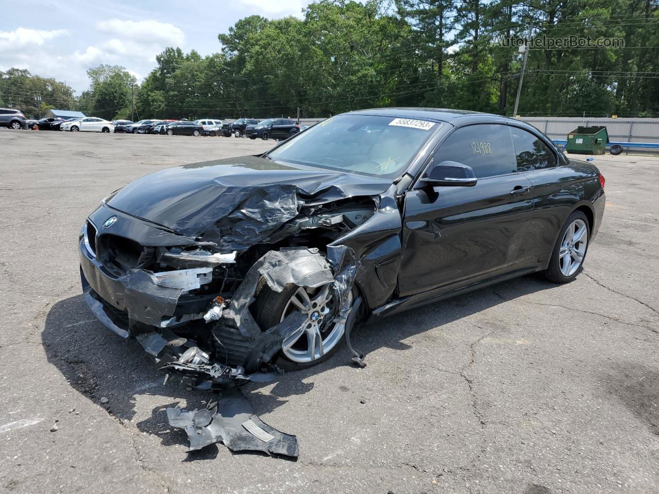 2018 Bmw 430xi  Black vin: WBA4Z3C53JEA31747