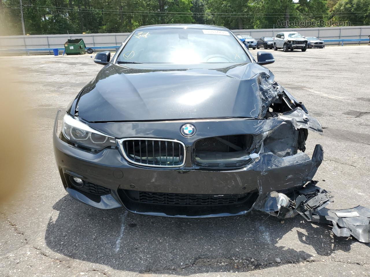 2018 Bmw 430xi  Black vin: WBA4Z3C53JEA31747