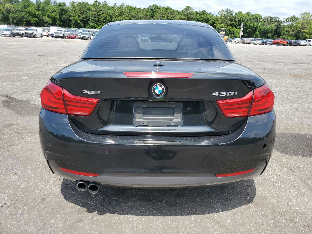 2018 Bmw 430xi  Black vin: WBA4Z3C53JEA31747