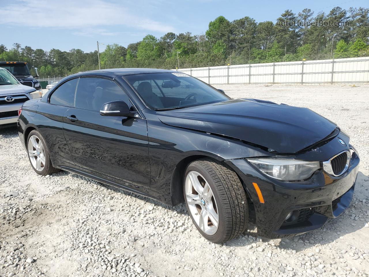 2018 Bmw 430xi  Black vin: WBA4Z3C53JEA31747