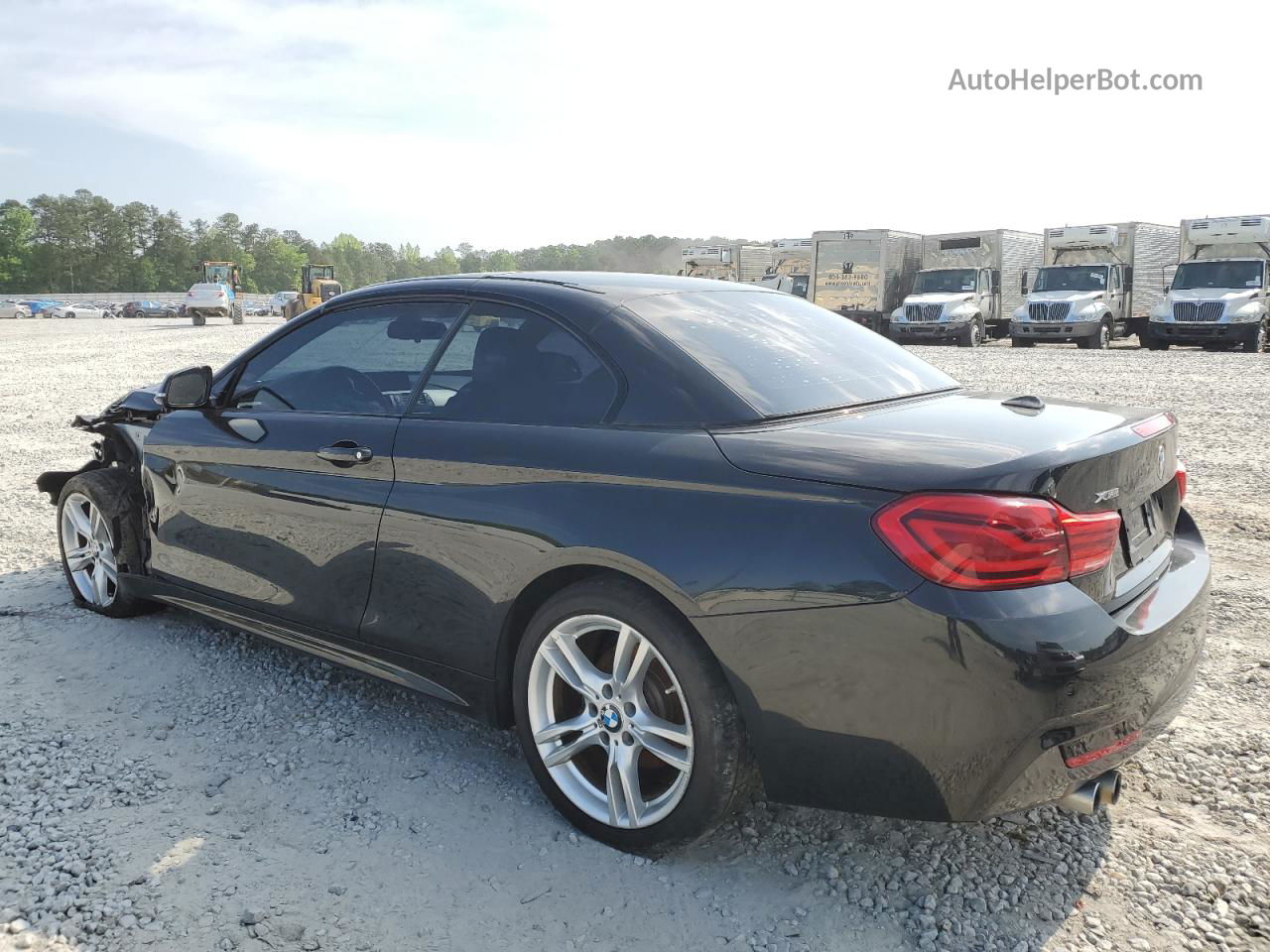 2018 Bmw 430xi  Black vin: WBA4Z3C53JEA31747