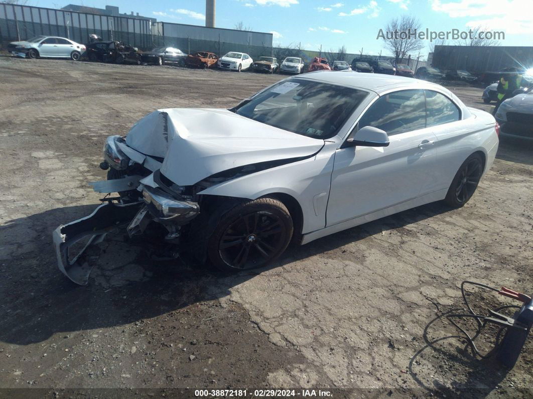 2018 Bmw 430i Xdrive White vin: WBA4Z3C55JEC56641