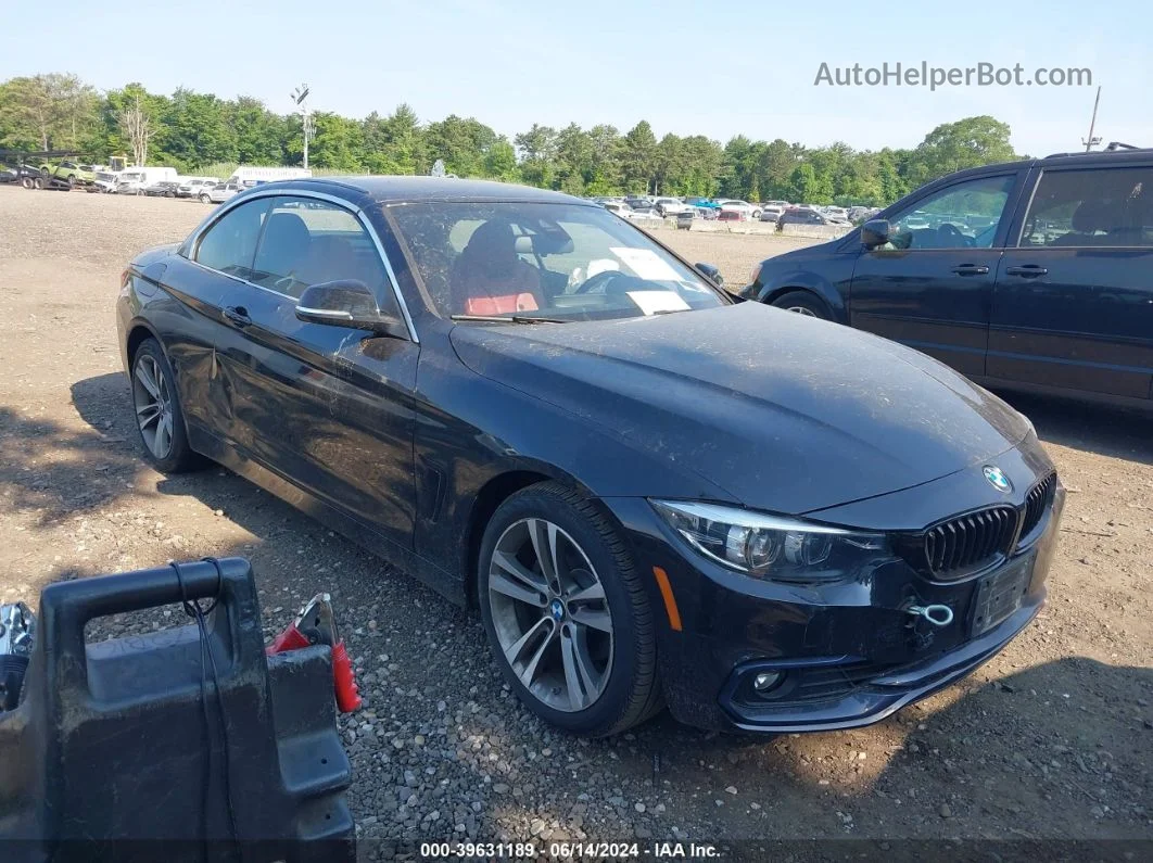 2018 Bmw 430i Xdrive Black vin: WBA4Z3C58JEC57301