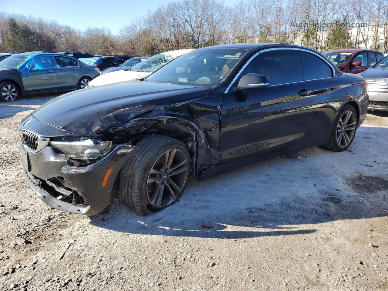 2018 Bmw 430xi  Black vin: WBA4Z3C59JEC48106