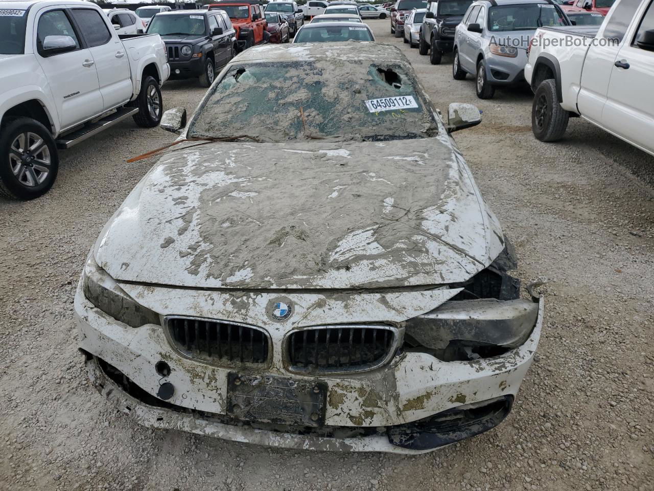 2018 Bmw 430xi  White vin: WBA4Z3C5XJEC47725