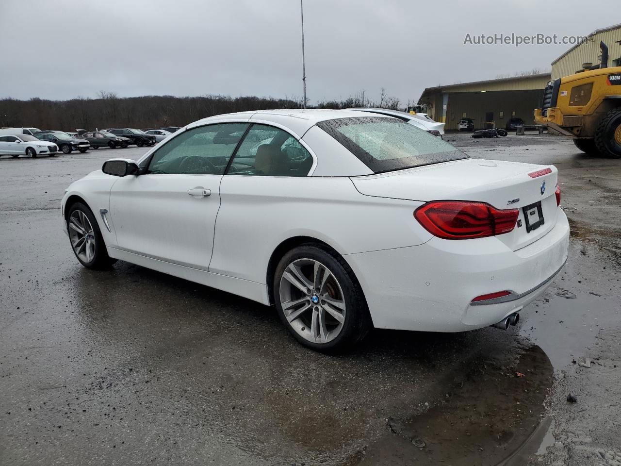 2018 Bmw 430xi  White vin: WBA4Z3C5XJEC57736