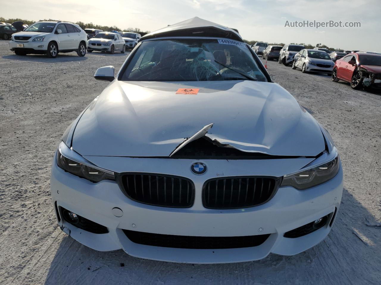 2020 Bmw 440i  White vin: WBA4Z5C04L5P09776