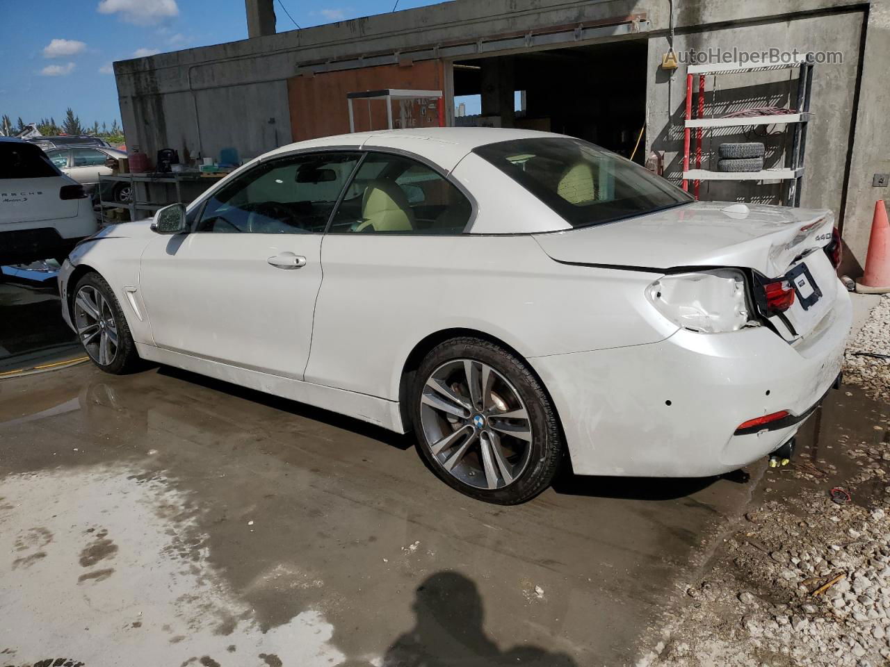 2020 Bmw 440i  White vin: WBA4Z5C06L5S02216