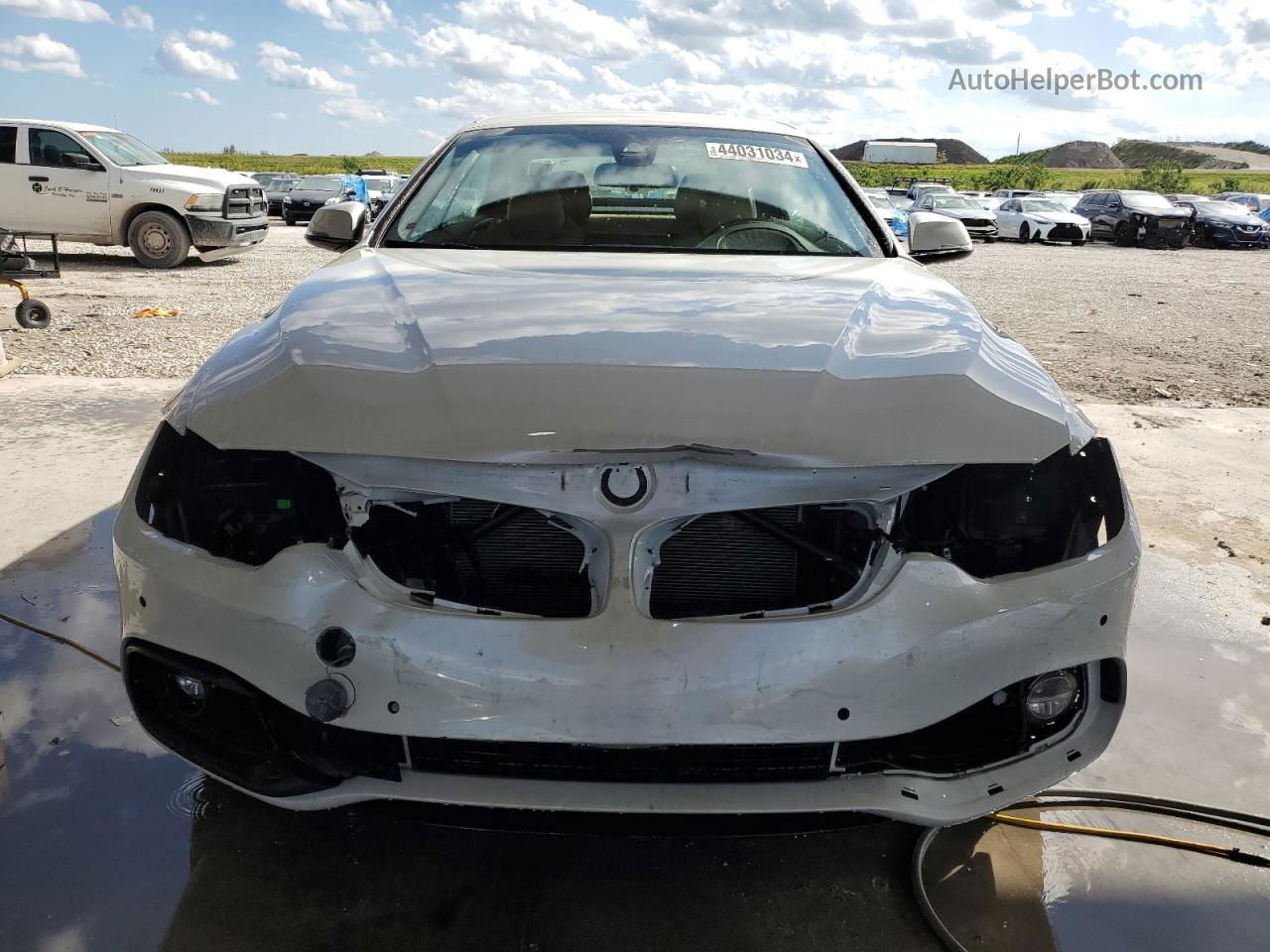 2020 Bmw 440i  White vin: WBA4Z5C06L5S02216