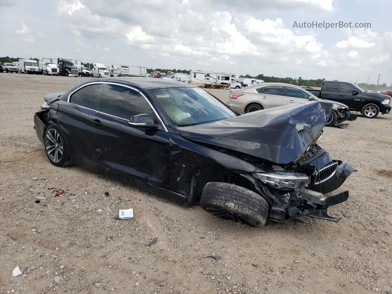 2020 Bmw 440i  Black vin: WBA4Z5C08L5P04838